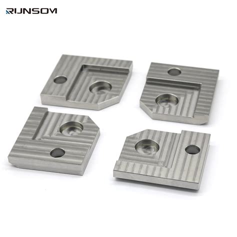 anodized silver cnc machining parts 